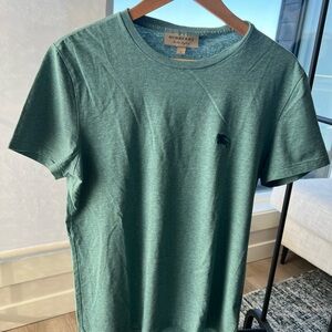 Burberry Teal Short Sleeve Men's Tee